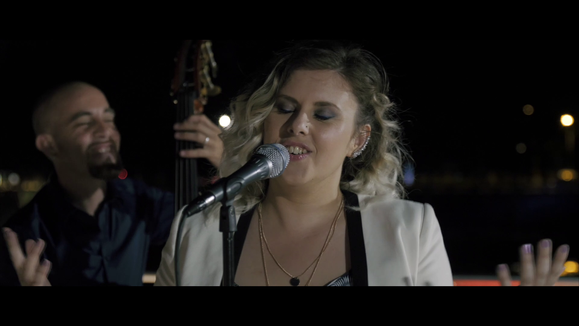 Lisa Caldognetto et Damiens Larcher musiciens jazz à Lyon